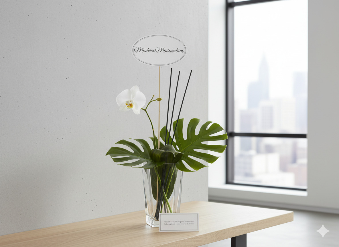 Modern floral design